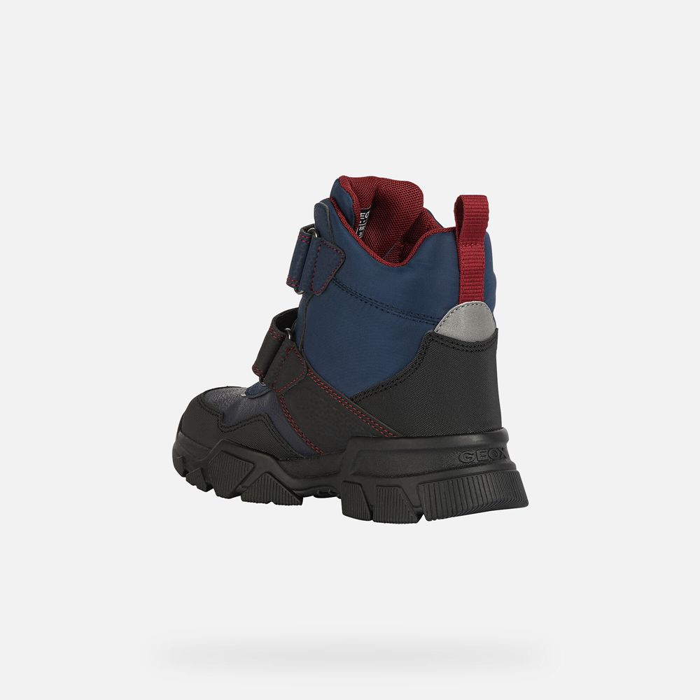 Geox Erkek Çocuk Bot Lacivert - Nevegal Abx - QDG-235467